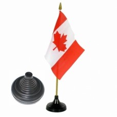 Flag Base Only 1 Hole>For 4"X6" Flag Blk