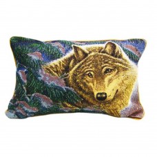 Tapestry Cushion - Wolf - 12X18" Only Cover