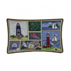 Tapestry Cushions, Nautical Cover
