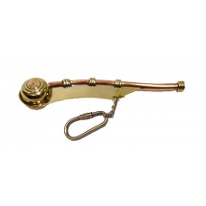 Marine Key Chain - Brass - Boson Call