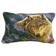 Tapestry Cushion - Wolf - 12X18"