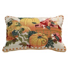 Tapestry Cushion - 12X18 - Pumpkins - Only Cover