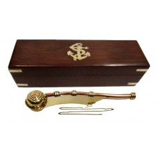 Boson Whistle - With Wooden Box